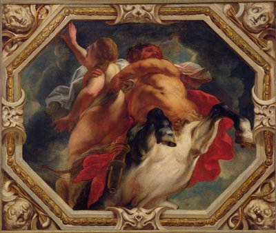 Boogschutter, van de tekens van de dierenriem door Jacob Jordaens